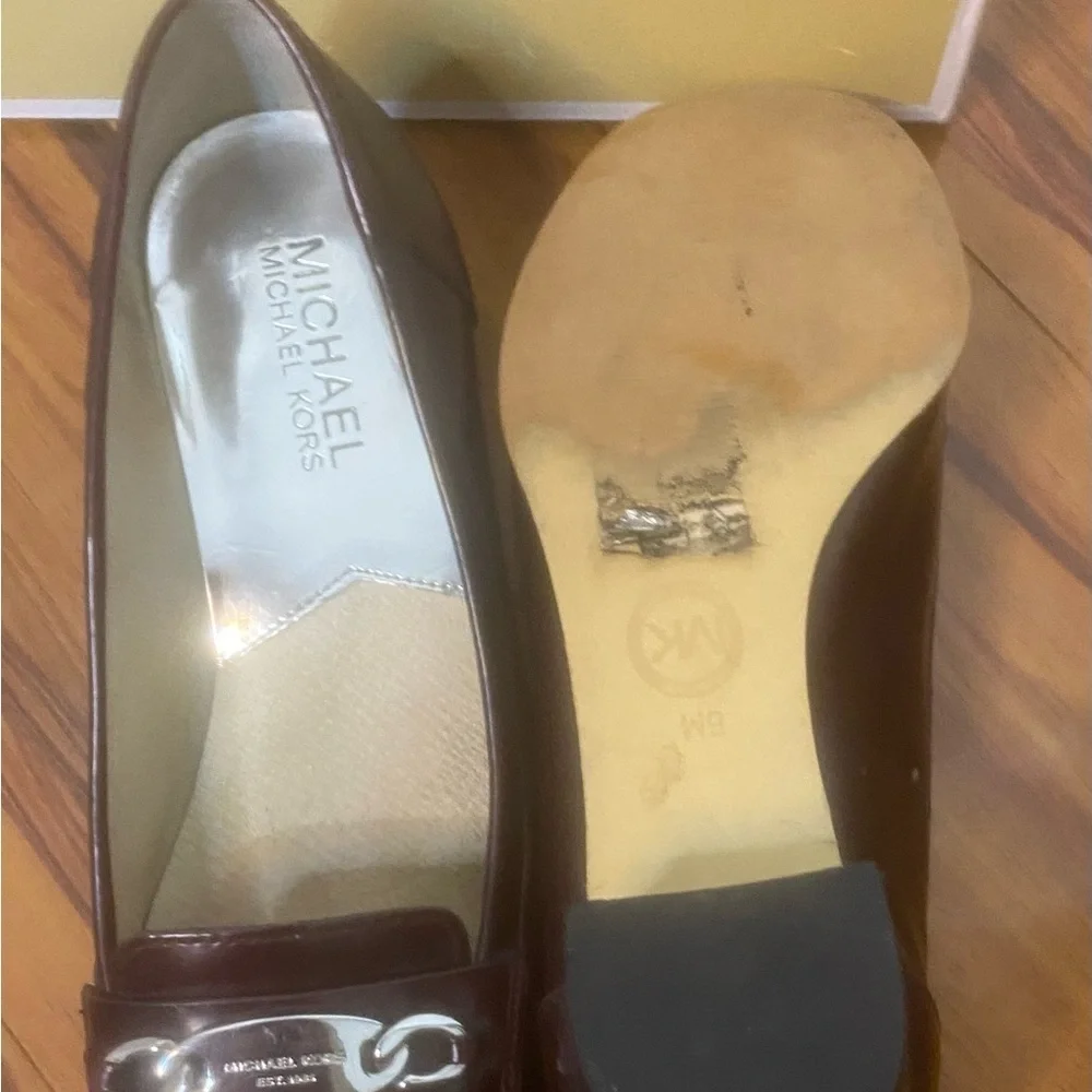 Michael Kors Lainey Mid-Loafer Merlot